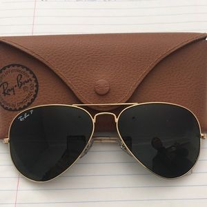 Ray Ban women’s aviators (never worn)